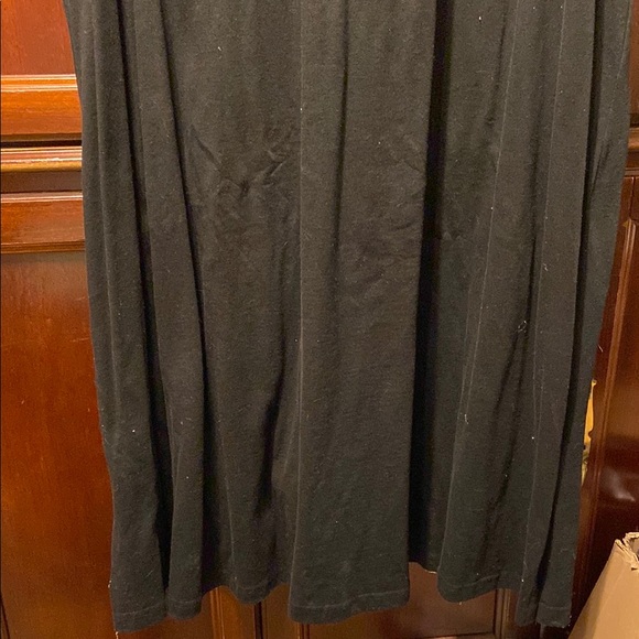 Black Tee dress with Pink Umbrella Design - Picture 2 of 10